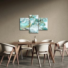 Obraz - Maľba abstraktných vzorov (90x60 cm)