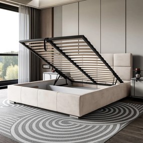 LUISI 140X200 ČALÚNENÁ POSTEĽ S ÚLOŽNÝM PRIESTOROM JASMINE 21