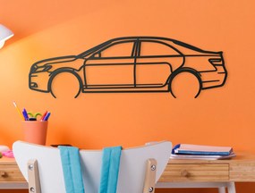 drevko Obraz na stenu Toyota Camry 07 Rozmer obrazu: 26,5 x 86 cm, Farba dekorácie: Čierna