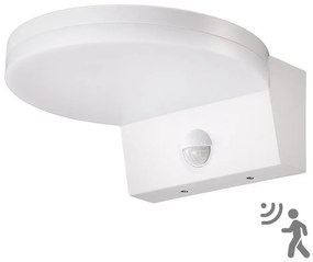 Top Light - LED Vonkajšie nástenné svietidlo so senzorom LED/15W/230V IP65 biela
