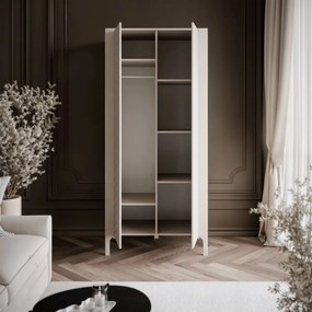 DVOJDVEROVÁ ŠATNÍKOVÁ SKRIŇA SALOME KAŠMÍR 90 cm