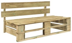 vidaXL Záhradná lavička z paliet, drevo