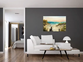 Obraz - Piesočná pláž (90x60 cm)
