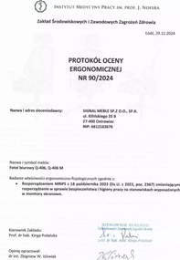 SI Otočná stolička Q-406 čierna