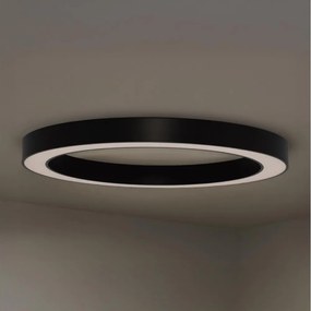 LED stropné svietidlo 115 W / 230 V, s prepínateľnou teplotou svetla 3000/4000/6500 K, priemer 120 cm, čierne