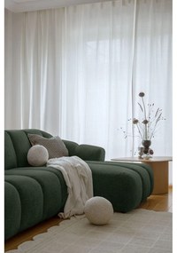 Tmavozelená rohová pohovka (pravý roh/s leňoškou) Shell – Miuform
