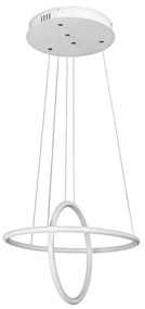 Rabalux 2544 - LED Luster DONATELLA LED/37W/230V biela