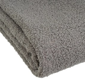 Sivá deka s baránkom 130x160 cm Sherpa Bouclé – Casa Selección
