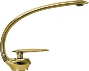 Mexen Carmen umývadlová batéria, zlatá, 746300-50