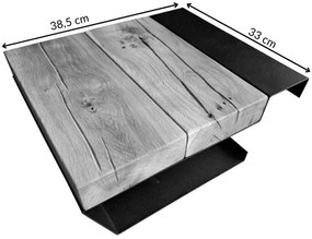 Závesný Nočný stolík z masívu duba RICHARD