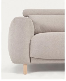 Béžová rohová pohovka (pravý roh) Singa - Kave Home