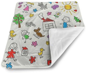 Sablio Deka pre bábätko Maľovanie 2 - 90x120 cm