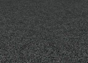 Koberce Breno Metrážny koberec PICCOLO 236, šíře role 400 cm, čierna