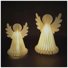 LED Vianočná dekorácia 20xLED/6xAA anjeli