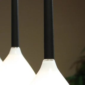 Retro luster Izza 5 biele