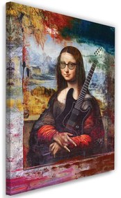 Gario Obraz na plátne Mona Lisa s gitarou - Jose Luis Guerrero Rozmery: 40 x 60 cm