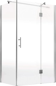 Deante Obdĺžnikový sprchový kút Abelia 80x120 cm - KTA 044P - bez vaničky