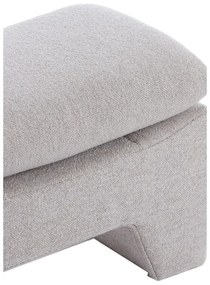 Svetlosivý taburet Dasha – Light &amp; Living