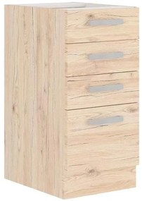 Skrinka do kuchyne Bordeaux 40d 4s bb