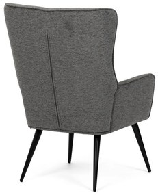 Relaxačné kreslo 315 GREY2, tmavošedé