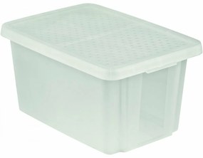 Curver Úložný box Essentials s vekom 45 l, číra, 45 l