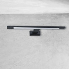 LED Kúpeľňové nástenné svietidlo SHINE LED/7W/230V 40 cm IP44 čierne