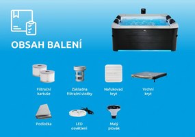 Marimex | Vírivý bazén MSPA Oslo Amber F-AM063W | 11400284