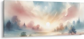 Obraz - Elegantná krajina (120x50 cm)