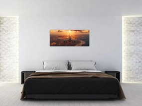 Obraz - Dopravné lietadlo (120x50 cm)
