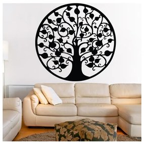 Dekorácia na stenu strom hojnosti drevený obraz z preglejky HOJNOST