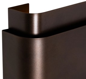 Industriálne nástenné svietidlo tmavé bronzové 2-svetlo - Coen