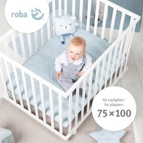 Penový detský matrac s odnímateľným poťahom 95x70 cm Safe Asleep® – Roba