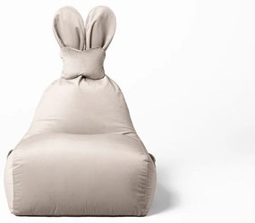 Béžový detský sedací vak Funny Bunny – The Brooklyn Kids