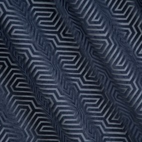 ZÁVES NA KRÚŽKOCH PIERRE CARDIN INGA 140X250 CM TMAVOMODRÁ