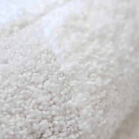 Angel Carpet, Kusový koberec Aurora 11 White, 60x110, biela, kancelária