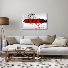 Obraz abstrakcie (90x60 cm)