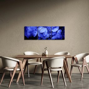 Obraz - Medúzy (s hodinami) (90x30 cm)