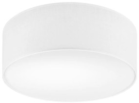 Stropné svietidlo SIRJA DOUBLE 2xE27/15W/230V pr. 35 cm biela