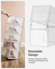 Botník z 18 boxov SONGMICS LSP18MWT