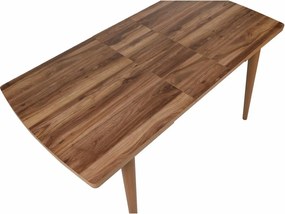 Rozkladací jedálenský stôl Inci Walnut