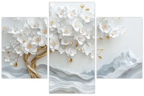 Obraz – 3D elegantný strom života (90x60 cm)