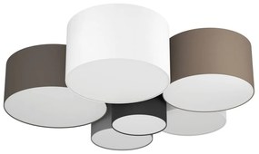 Sivo-hnedé stropné svietidlo PASTORE – EGLO