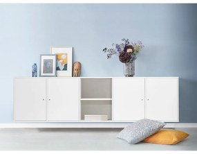 Biela závesná knižnica 220x61 cm Mistral – Hammel Furniture