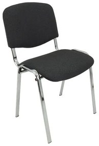 Konferenčná stolička ISO CHROM C38 – sivá