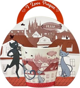 GiftyCity Hrnček 250 ml, Kočky v meste