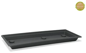 Gardenico Miska pod truhlík Magnus antracit, 100 cm, 100 cm