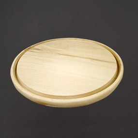 AMADEA Drevená servírovacia doska - podnos, masívne drevo, 30 cm