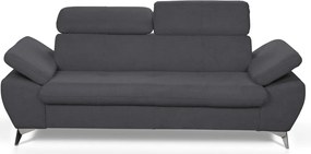 Trojsedák Gisele, antracitová látka