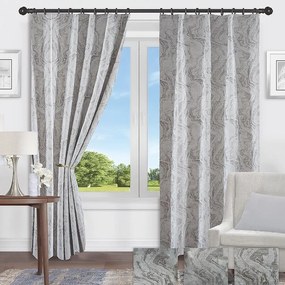 Záves na páske EFIRA SF257811/135x180/sivý