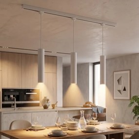 Philips - LED stmievateľný luster s lankom v lištovom systéme EASYLINK 3xGU10/6,2W/230V 1m biela